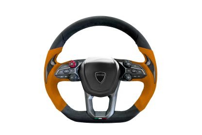 Volant Lamborghini sur mesure DMC – Fibre de carbone, cuir et Alcantara personnalisés pour un contrôle optimal - KDMPARTS EUROPE TUNING STORE