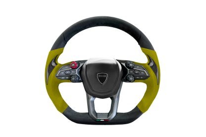 Volant Lamborghini sur mesure DMC – Fibre de carbone, cuir et Alcantara personnalisés pour un contrôle optimal - KDMPARTS EUROPE TUNING STORE