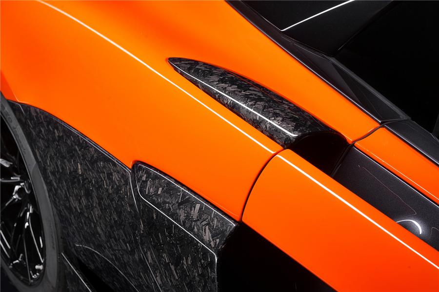x2 Ailerons d'admission d'air latérales McLaren 600LT 2018 - 2021 en fibre de Carbone forgée (identique pour la mise à niveau 540C 570S) - KDMPARTS EUROPE TUNING STORE