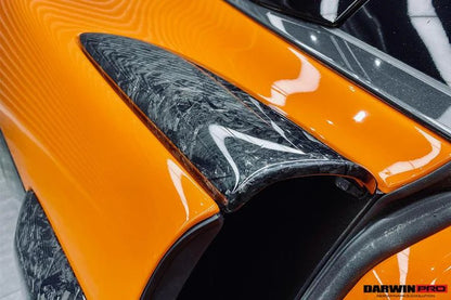 x2 Ailerons d'admission d'air latérales McLaren 600LT 2018 - 2021 en fibre de Carbone forgée (identique pour la mise à niveau 540C 570S) - KDMPARTS EUROPE TUNING STORE