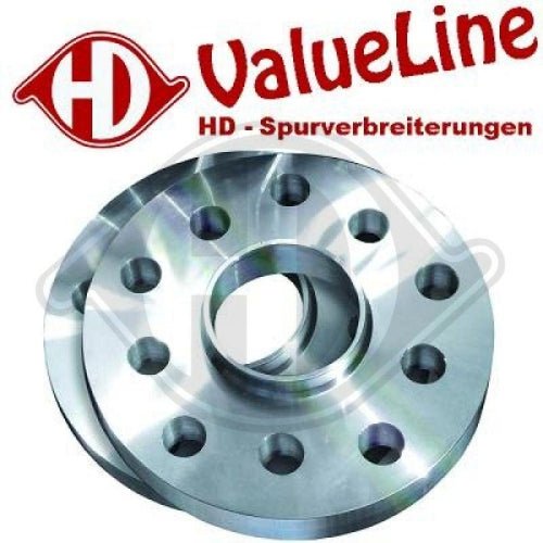 x2 Elargisseurs de Voie 10 mm 5x100 / 112 DIEDERICHS 7780001 compatibles avec VOLKSWAGEN, FORD, SEAT, SKODA - KDMPARTS EUROPE TUNING STORE