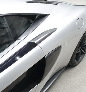 x2 Panneaux latéraux droit / gauche pour McLaren 570S 2016 - 2017 en fibre de Carbone haute brillance - KDMPARTS EUROPE TUNING STORE