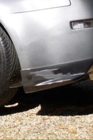 x2 Rajouts de pare chocs arrière pour Nissan 350z ( Z33 ) 2003 - 2009 Style Nismo en fibre de Carbone - KDMPARTS EUROPE TUNING STORE