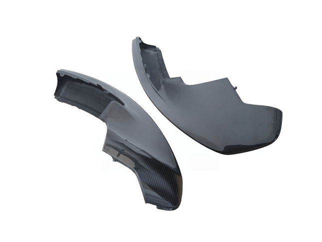 x2 Séparateurs latéraux de pare chocs avant droit / gauche pour McLaren 570S 2016 - 2017 en fibre de Carbone haute brillance - KDMPARTS EUROPE TUNING STORE