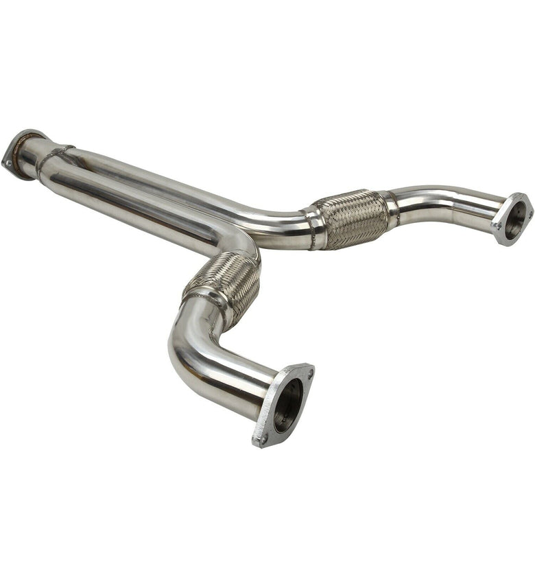 Y - Pipe tuyau d'échappement en acier inoxydable T304 DRW R - Pour Nissan 350Z Z33 / Infiniti G35 2003 - 2009 - KDMPARTS EUROPE TUNING STORE