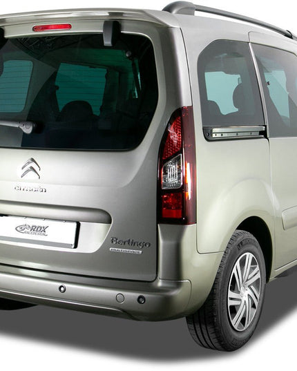 Aileron de toit RDX pour CITROEN Berlingo, PEUGEOT Partner & Rifter, OPEL Combo, TOYOTA ProAce City Becquet arrière - KDMPARTS EUROPE TUNING STORE