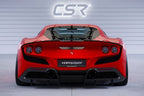 Aileron Spoiler arrière avec ABE pour Ferrari F8 Tributo / Spider HF908 - KDMPARTS EUROPE TUNING STORE