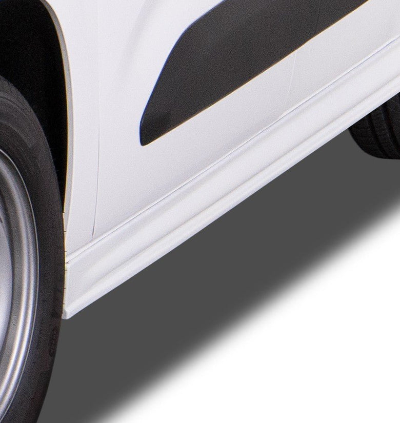 Bas de caisse RDX pour CITROEN Berlingo, PEUGEOT Partner & Rifter, OPEL Combo, TOYOTA ProAce City (Type E, 2018+) 