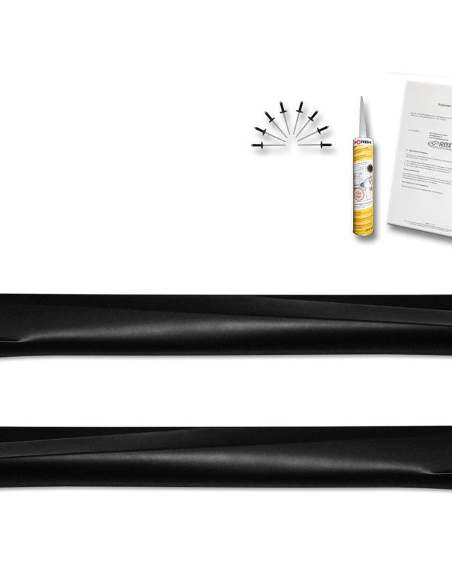 Bas de caisse RDX pour CITROEN Berlingo, PEUGEOT Partner & Rifter, OPEL Combo, TOYOTA ProAce City (Type E, 2018+) "Turbo-R" - KDMPARTS EUROPE TUNING STORE