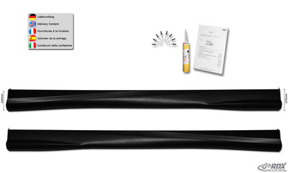 Bas de caisse RDX pour TOYOTA Auris E150 (2007-2012) "Turbo" - KDMPARTS EUROPE TUNING STORE