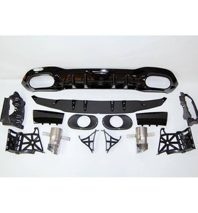 Diffuseur Déflecteur Arrière Mercedes V177 AMG Look A35 4 Portes - KDMPARTS EUROPE TUNING STORE