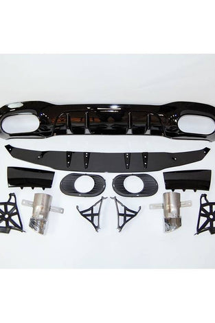 Diffuseur Déflecteur Arrière Mercedes V177 AMG Look A35 4 Portes - KDMPARTS EUROPE TUNING STORE