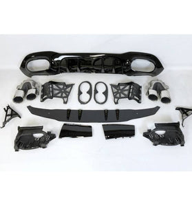 Diffuseur Déflecteur Arrière Mercedes V177 AMG Look A45 4 Portes - KDMPARTS EUROPE TUNING STORE