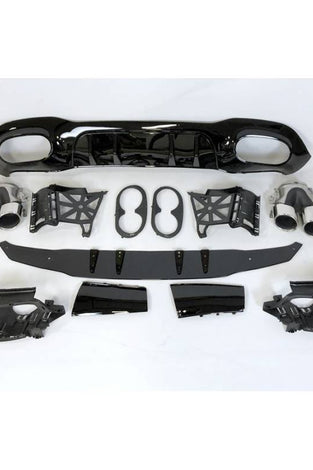 Diffuseur Déflecteur Arrière Mercedes V177 AMG Look A45 4 Portes - KDMPARTS EUROPE TUNING STORE