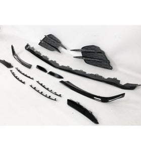 Diffuseur Déflecteur Spoiler Avant Mercedes W177 Look AMG A45 2019 Grilles - KDMPARTS EUROPE TUNING STORE