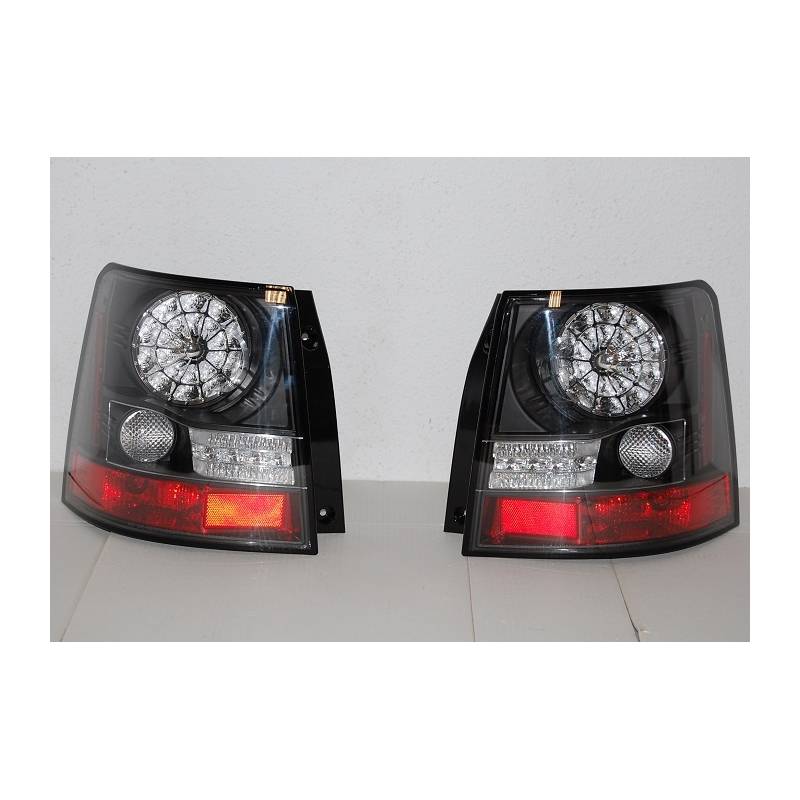 Feux Arrière Range Rover 06 Led Noir Intermittente - KDMPARTS EUROPE TUNING STORE