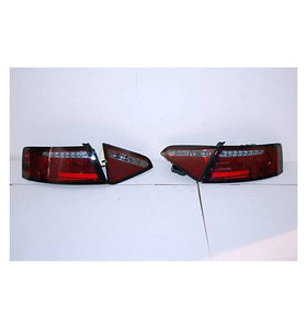 Feux Arrières Audi A5 2-4P 07-09 Led Red/Smoked Cardna Clignotant Led - KDMPARTS EUROPE TUNING STORE