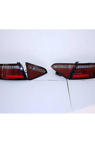 Feux Arrières Audi A5 2-4P 07-09 Led Red/Smoked Cardna Clignotant Led - KDMPARTS EUROPE TUNING STORE