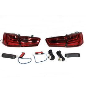 Feux Arrières Audi A6 Sedan 2011-2015 Look 2016 Red - KDMPARTS EUROPE TUNING STORE