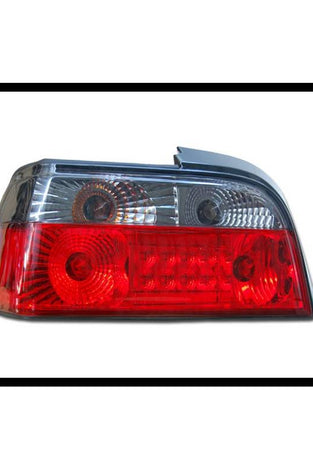 Feux Arrières BMW E36 2P. Rouge Fumé - KDMPARTS EUROPE TUNING STORE