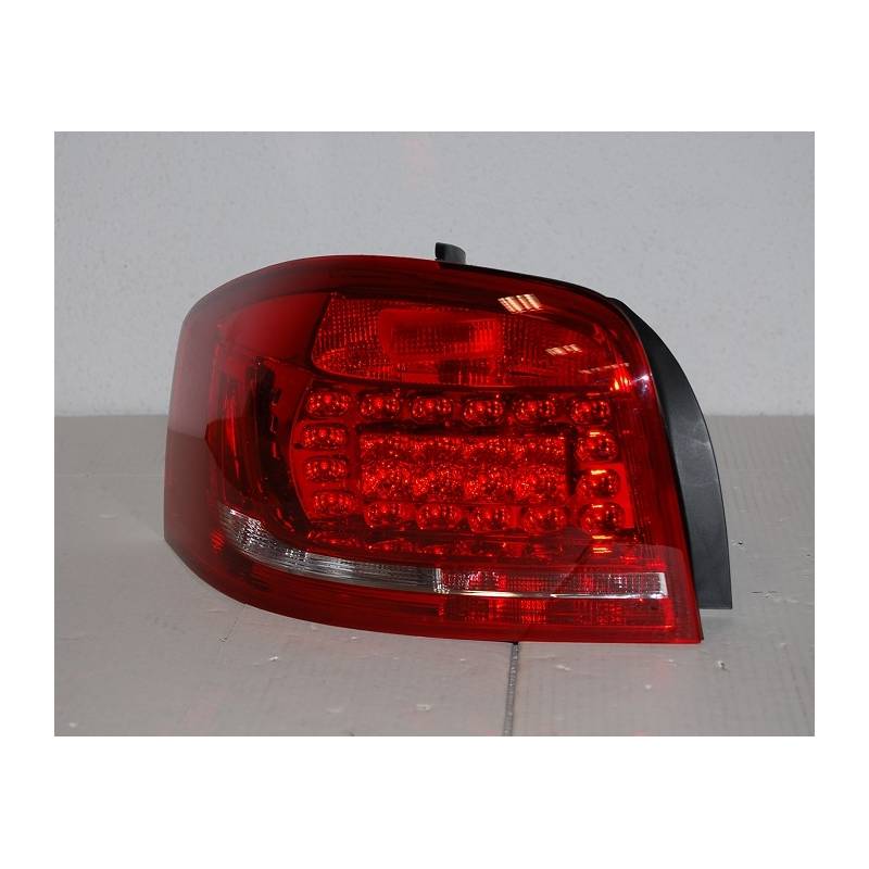 Feux Arrières Cardna Audi A3 09-11 Led Rouge - KDMPARTS EUROPE TUNING STORE