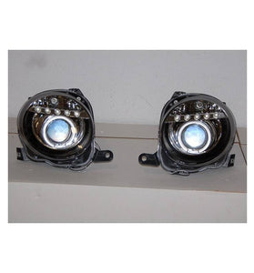 Fiat 500 Phare Avant Noir, Lumière De Jour - KDMPARTS EUROPE TUNING STORE