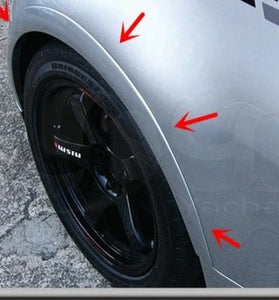 Jeu d'Ailettes arrière Nissan 350Z Z33 2002 - 2008 en fibre de verre - KDMPARTS EUROPE TUNING STORE