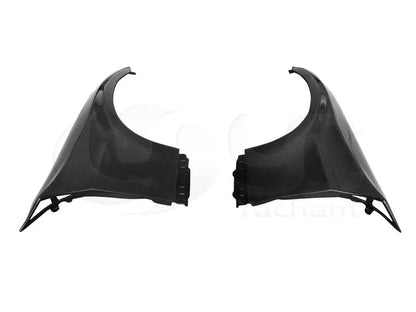 Jeu d'Ailettes Avant Style Blister Nissan 350Z Z33 2003-2008 en fibre de Carbone - KDMPARTS EUROPE TUNING STORE