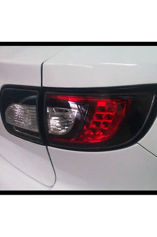 Jeu de feux Arrière Mazda 3 '03-'08 4P Noir Led - KDMPARTS EUROPE TUNING STORE