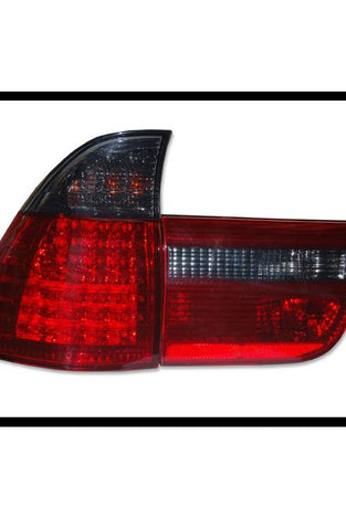 Jeu de Feux Arrières BMW X5 00-03 Led Rouge Fumé - KDMPARTS EUROPE TUNING STORE