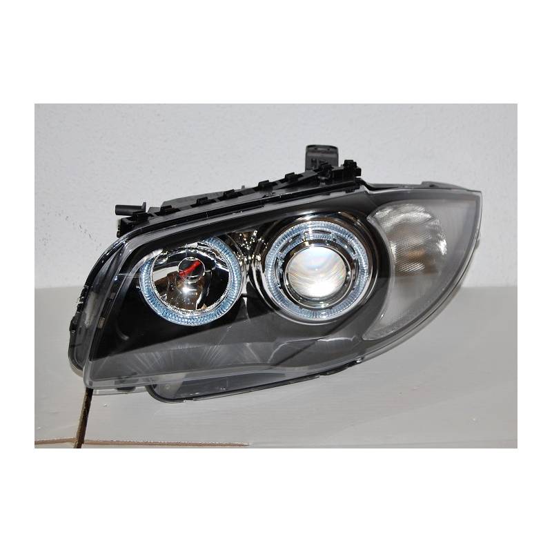 Jeu de Phare Avant BMW 87/E81/E88/E82 S1 Noir Electrique - KDMPARTS EUROPE TUNING STORE