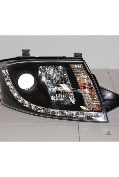 Jeu de Phare Avant Lumière De Jour Audi TT '98-05 8N Noir - KDMPARTS EUROPE TUNING STORE