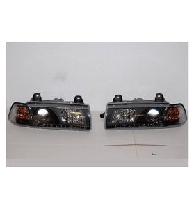 Jeu de Phare Avant Lumière De Jour BMW E36 '92 4P. Noir - KDMPARTS EUROPE TUNING STORE