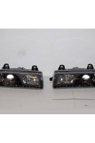Jeu de Phare Avant Lumière De Jour BMW E36 '92 4P. Noir - KDMPARTS EUROPE TUNING STORE