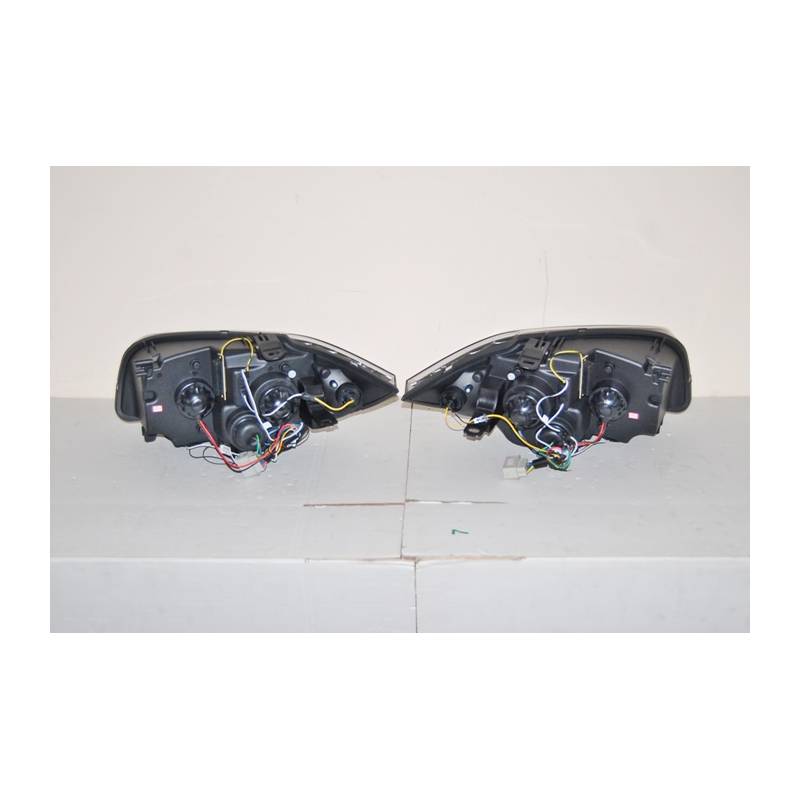 Jeu de Phare Avant Lumière De Jour BMW E87 2009Noir Led Intermittent - KDMPARTS EUROPE TUNING STORE