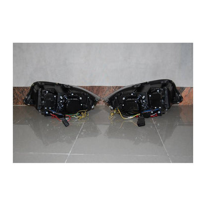 Jeu de Phare Avant Lumière De Jour BMW E90 '09-11 Xenon DRL Noir - KDMPARTS EUROPE TUNING STORE