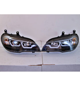 Jeu de Phare Avant Lumière De Jour BMW X5 E70 07-13 Black - KDMPARTS EUROPE TUNING STORE