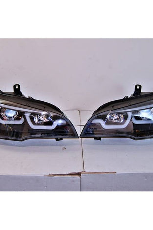 Jeu de Phare Avant Lumière De Jour BMW X5 E70 07-13 Black - KDMPARTS EUROPE TUNING STORE