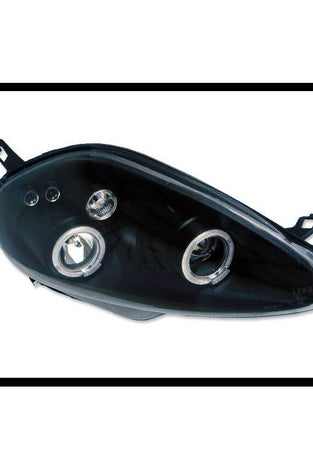 Jeu de Phare Avant Yeux D'Ange Fiat Grande Punto '07 Noir - KDMPARTS EUROPE TUNING STORE