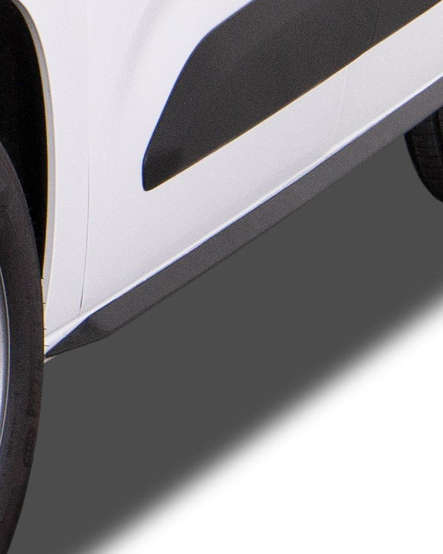 Jupes latérales RDX pour CITROEN Berlingo, PEUGEOT Partner & Rifter, OPEL Combo, TOYOTA ProAce City (Type E, 2018+) "Slim" - KDMPARTS EUROPE TUNING STORE