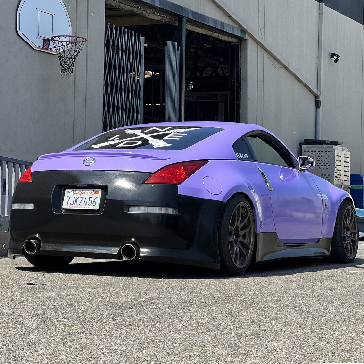 Kit carrosserie Style VTX Nissan 350Z 2003 - 2009 en polyuréthane 4 pcs - KDMPARTS EUROPE TUNING STORE
