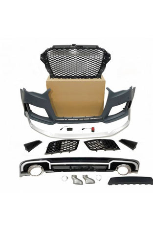 Kit De Carrosserie Audi A3 V8 13-15 Sportback Look RS3 - KDMPARTS EUROPE TUNING STORE