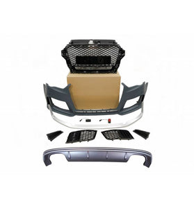 Kit De Carrosserie Audi A3 V8 13-15 Sportback Look RS3 - KDMPARTS EUROPE TUNING STORE
