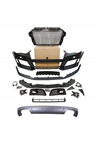 Kit De Carrosserie Audi A3 V8 13-15 Sportback Look RS3 II - KDMPARTS EUROPE TUNING STORE