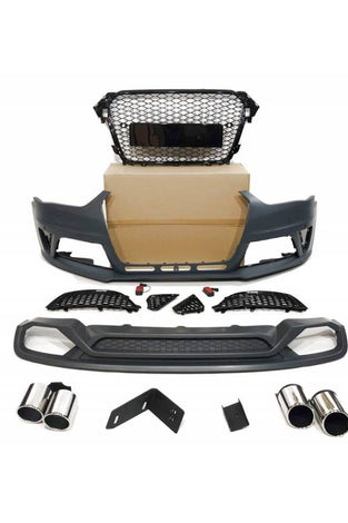Kit De Carrosserie Audi A4 13-15 B8 Look RS4 ABS - KDMPARTS EUROPE TUNING STORE
