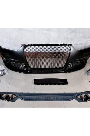 Kit De Carrosserie Audi A4 13-16 Look RS4 B8.5 - KDMPARTS EUROPE TUNING STORE