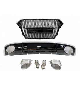 Kit De Carrosserie Audi A4 B8 4P / Avant 12-15 Look RS4 - KDMPARTS EUROPE TUNING STORE