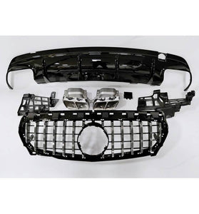 Kit De Carrosserie Mercedes CLA W117 2016-2018 4D/SW Style Facelift look A45 - KDMPARTS EUROPE TUNING STORE