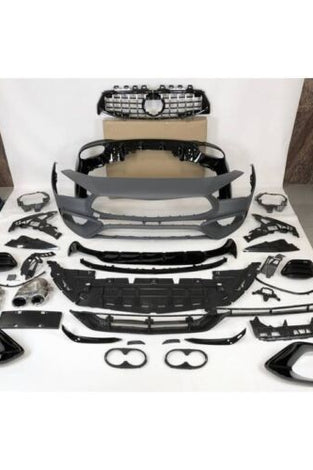 Kit De Carrosserie Mercedes W118 CLA Sedan Look A45 - KDMPARTS EUROPE TUNING STORE