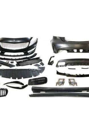 Kit De Carrosserie Mercedes W176 A45 2012-2015 Look AMG Calandre - KDMPARTS EUROPE TUNING STORE